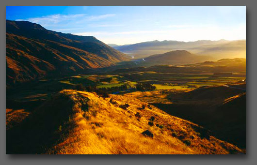 Crown Terrace from the Crown range road near Arrowtown