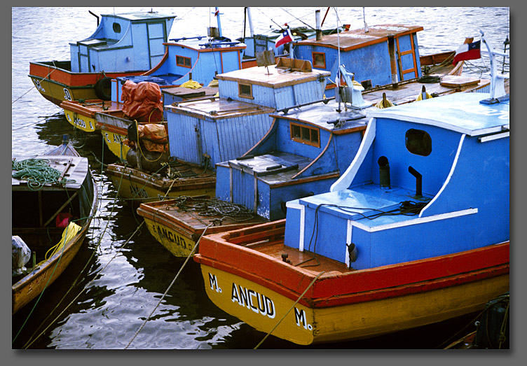 Fishing Boats at Anchor